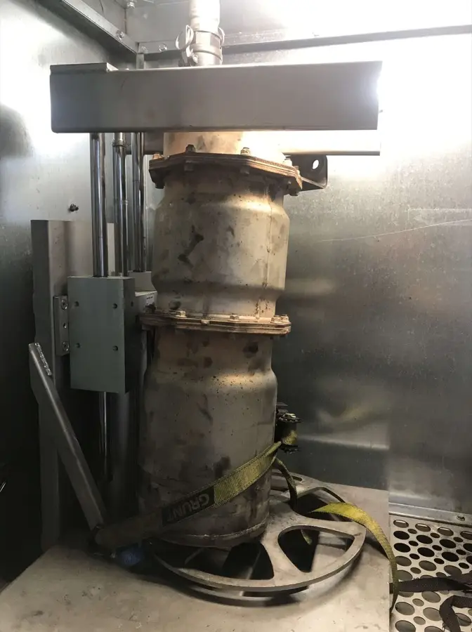 Cleaning a diesel particulate filter, Sydney